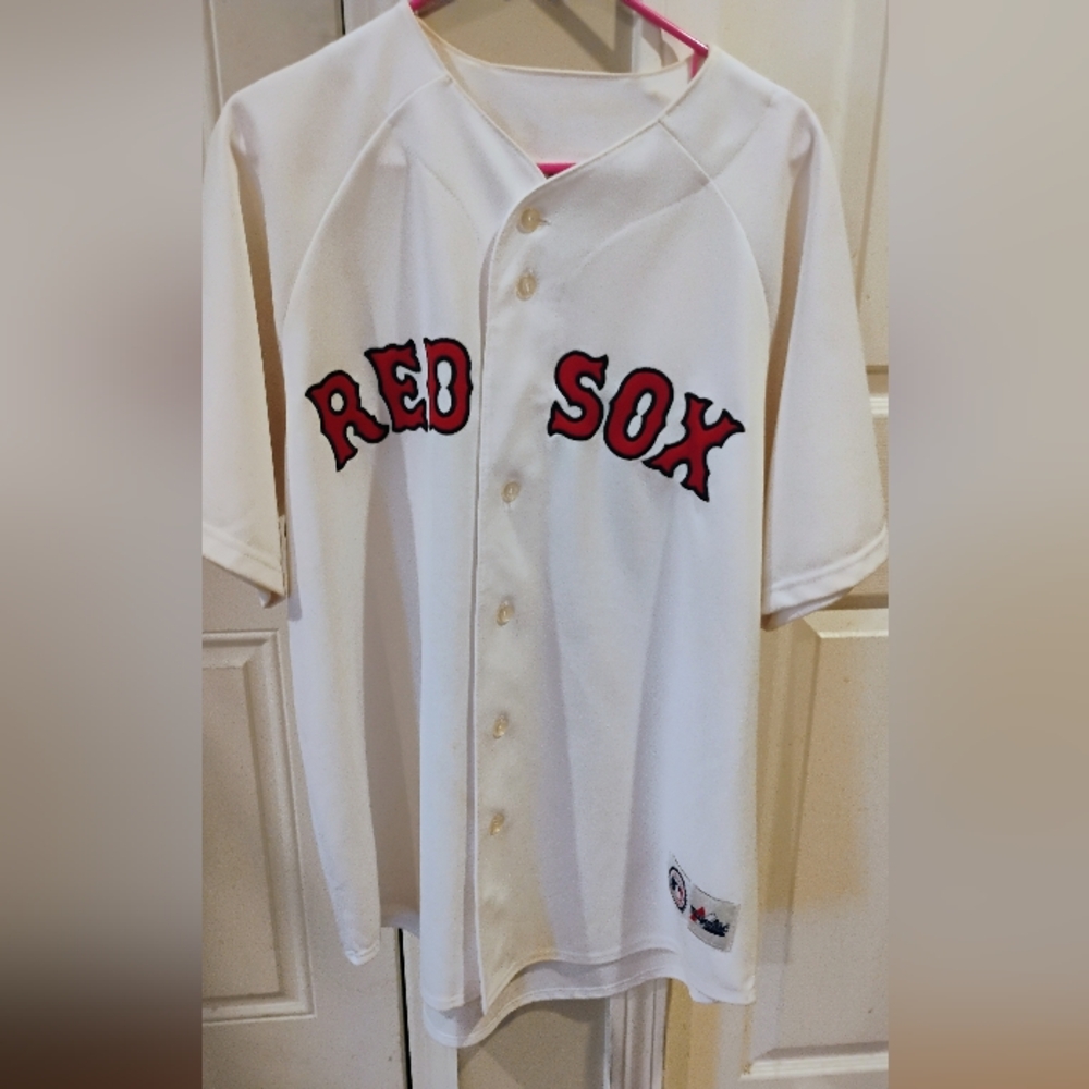Authentic Majestic Red Sox Jersey